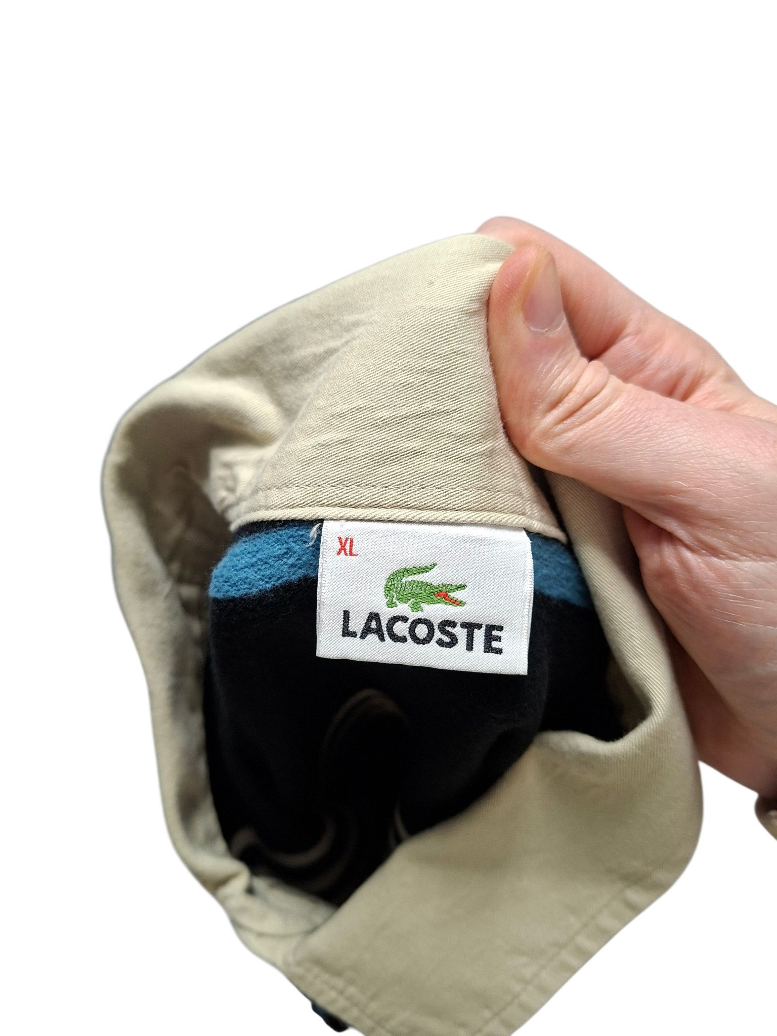 Lacoste LACOSTE VINTAGE LUXURY STRIPED POLO SHIRT Size US XL / EU 56 / 4 - 4 Thumbnail