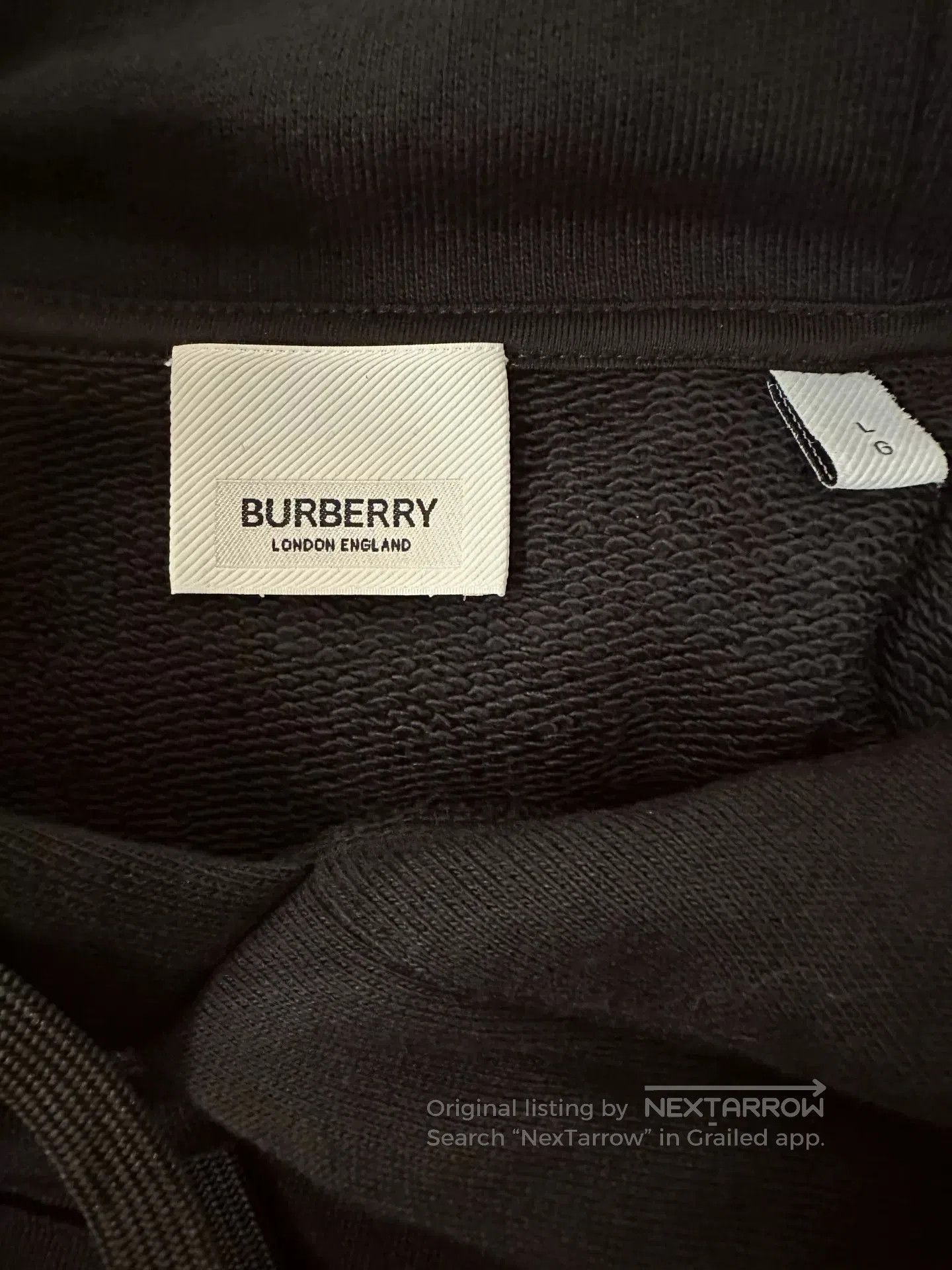 Burberry Burberry Black Hoodie L Size. Size US L / EU 52-54 / 3 - 5 Thumbnail