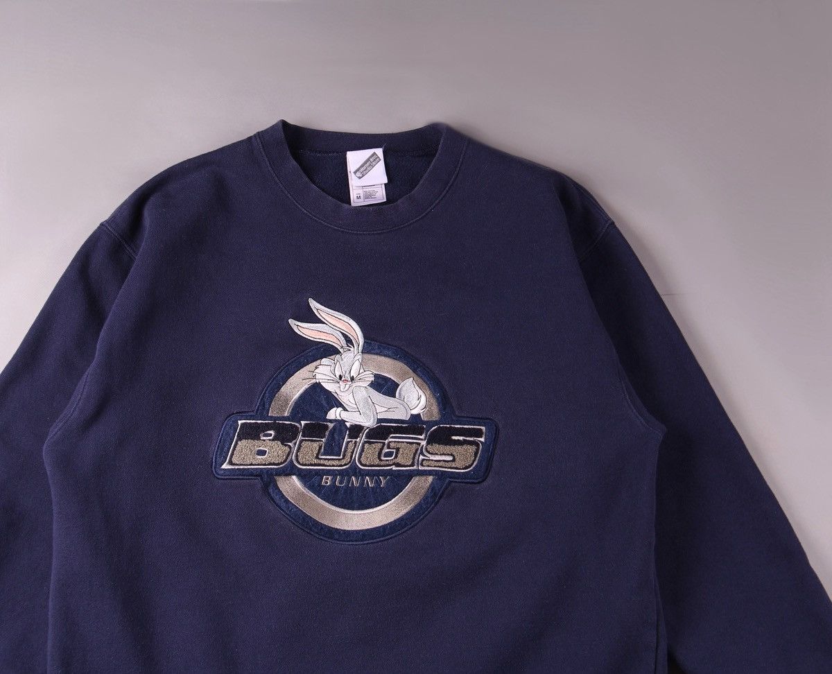 Warner Bros Vintage 2000 Bugs Bunny Warner Bros Disney 90s Sweatshirt M Size US M / EU 48-50 / 2 - 2 Thumbnail