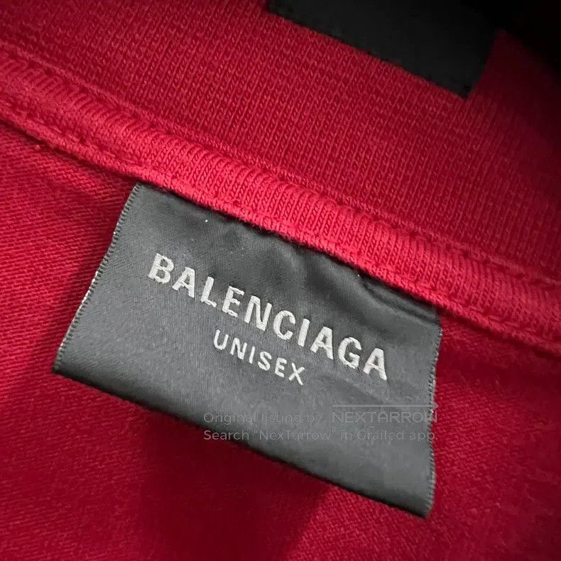 Balenciaga Balenciaga Overlapping letter printed short sleeves Size US L / EU 52-54 / 3 - 6 Thumbnail