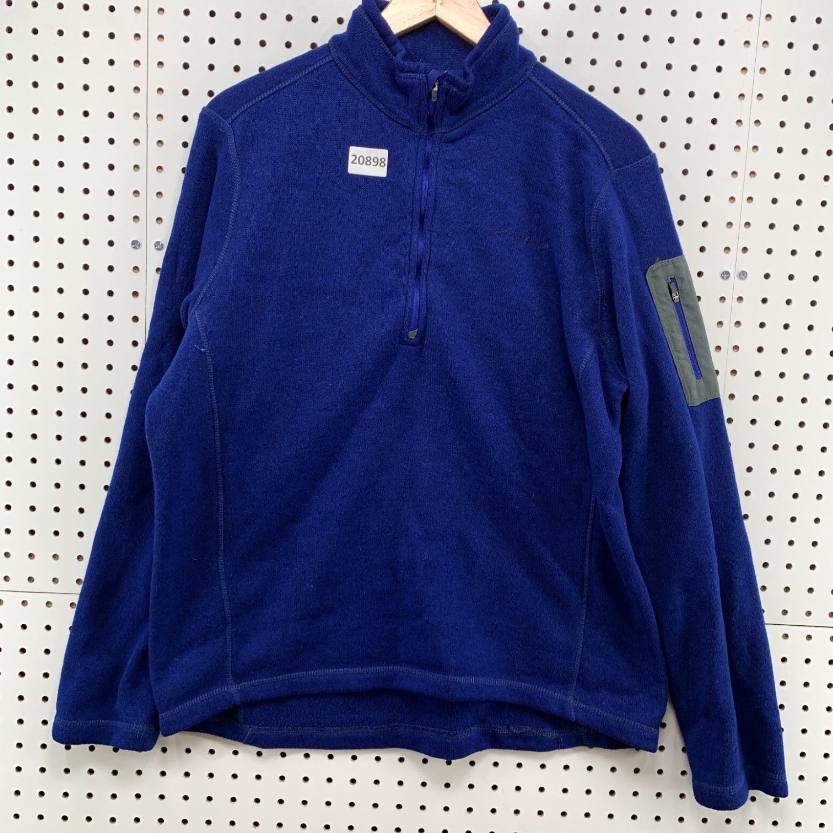 Eddie Bauer Eddie Bauer Womens 1/4 Zip Pullover Sweatshirt Blue XL Fits 23x27 Pocket Sweatshirt Pullover Zip Knit High Neck Activewear Womens XL Blue Eddie Bauer Size XL / US 12-14 / IT 48-50 - 6 Thumbnail