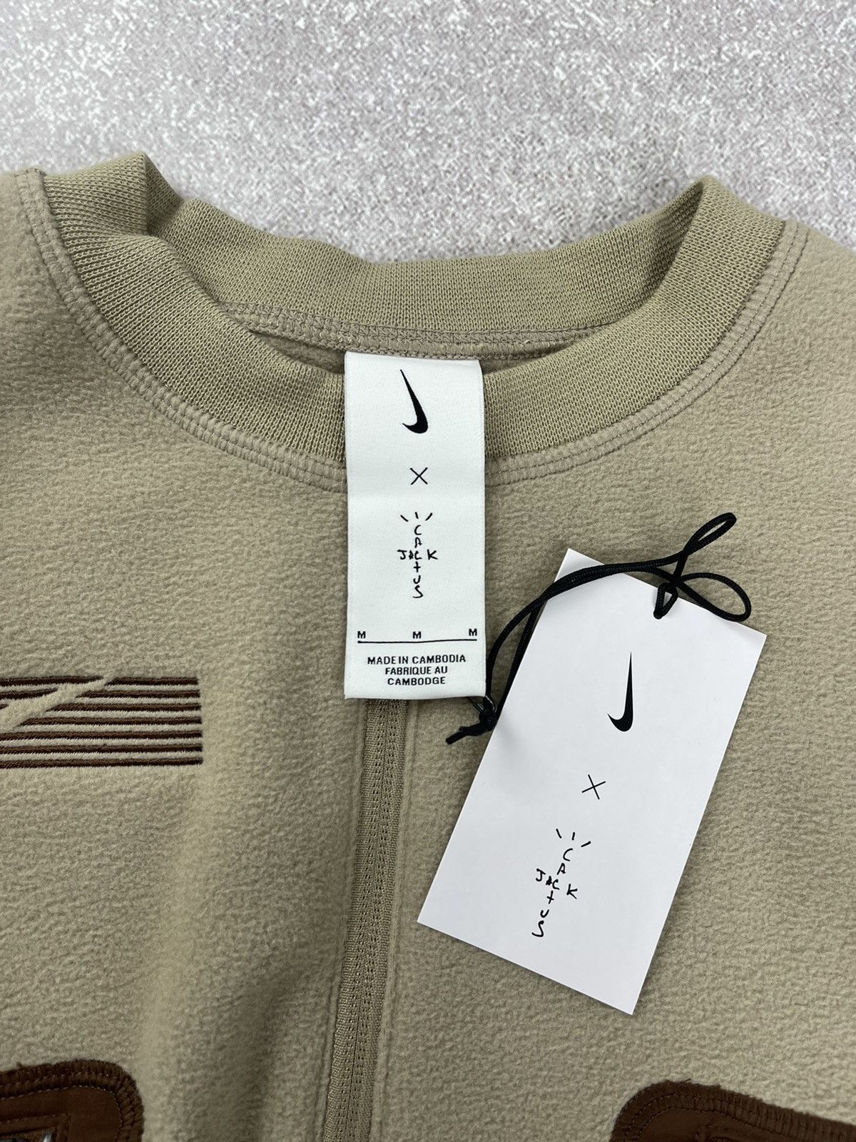 Nike × Travis Scott Nike x Travis Scott NRG Cactus Fleece Pullover Sweatshirt M Size M / US 6-8 / IT 42-44 - 13 Thumbnail