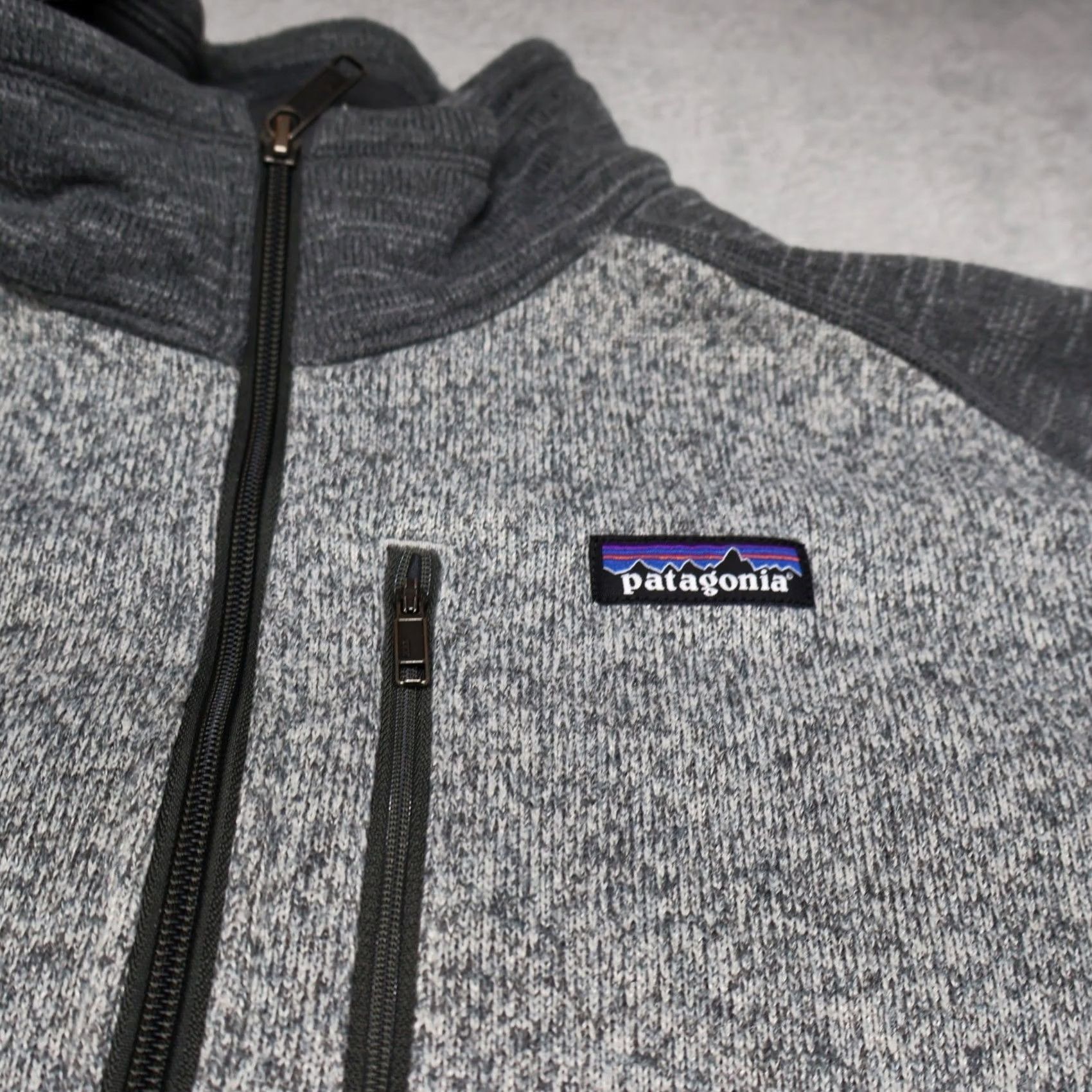 Patagonia Patagonia Sweatshirt Mens XL Grey Better Sweater Fleece Knit 1/4 Zip Pullover Size US XL / EU 56 / 4 - 3 Thumbnail