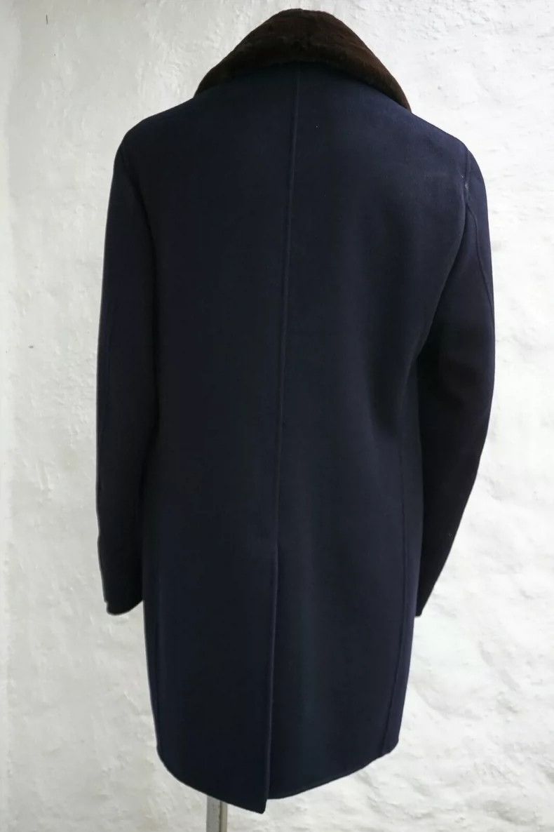 Loro Piana LORO PIANA Men's baby cashmere double rowed coat Size US L / EU 52-54 / 3 - 3 Thumbnail