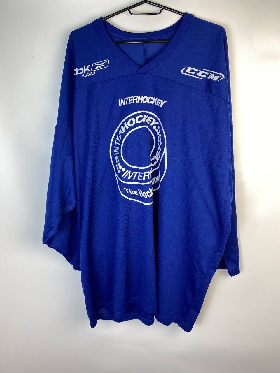 Ccm × NHL Vintage very rare CCM Interhockey club hockey Jersey Size US XXL / EU 58 / 5 - 1 Thumbnail