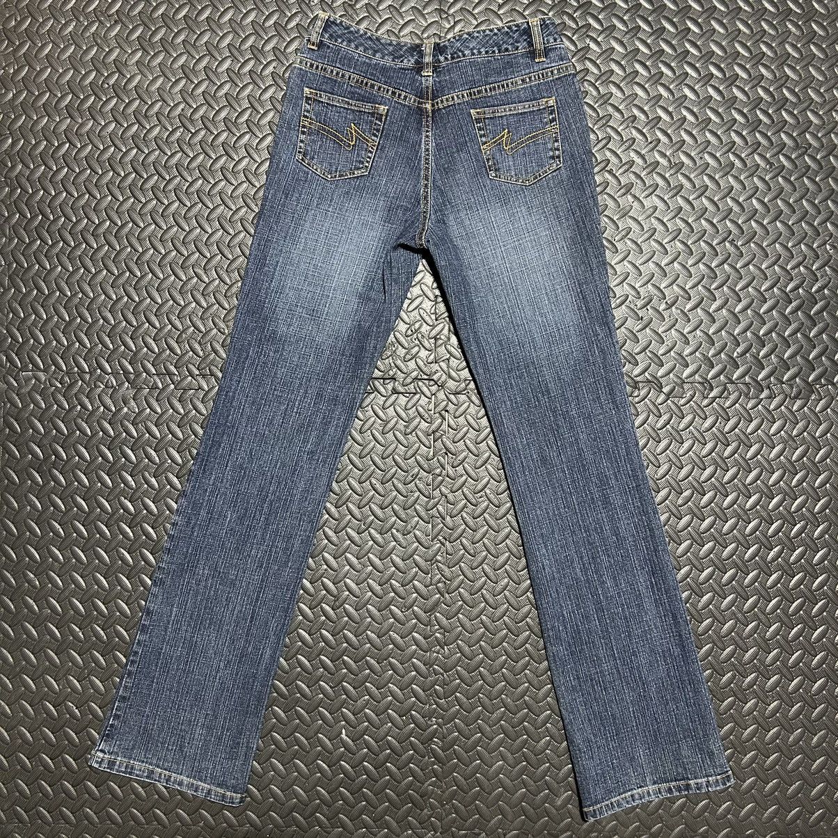 Designer × Vintage Pure Diva Jeans Straight Leg Low Rise Women’s Size 3 Juniors Size 26" / US 2 / IT 38 - 10 Thumbnail