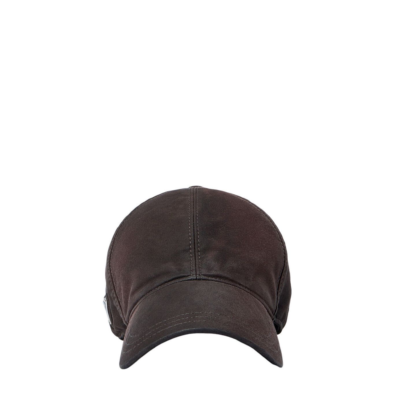 Prada PRADA Ebony Cotton Baseball Cap New And Authentic (Men's Siz Size ONE SIZE - 2 Thumbnail