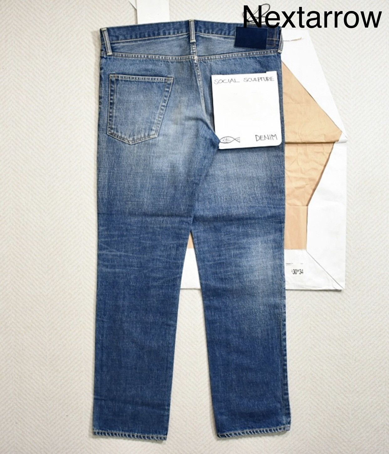 Visvim Visvim Social Sculpture 04 Damaged-14 04D14 Destroy Jeans Size US 34 / EU 50 - 2 Thumbnail