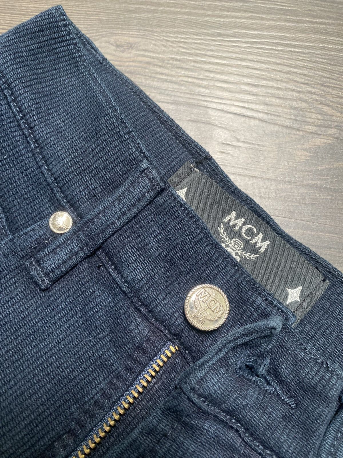 MCM MCM Luxury Corduroy Denim Jeans - Italy Size 25" / US 0 / IT 36 - 5 Thumbnail