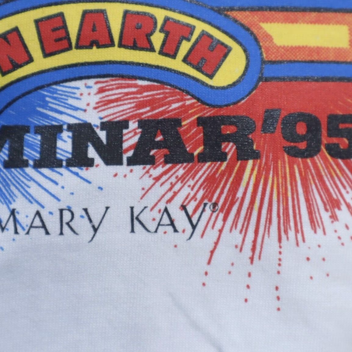 Vintage VINTAGE Alore Mary Kay Seminar 1995 Solid T-Shirt White Men's XL Shirt Size US XL / EU 56 / 4 - 6 Thumbnail