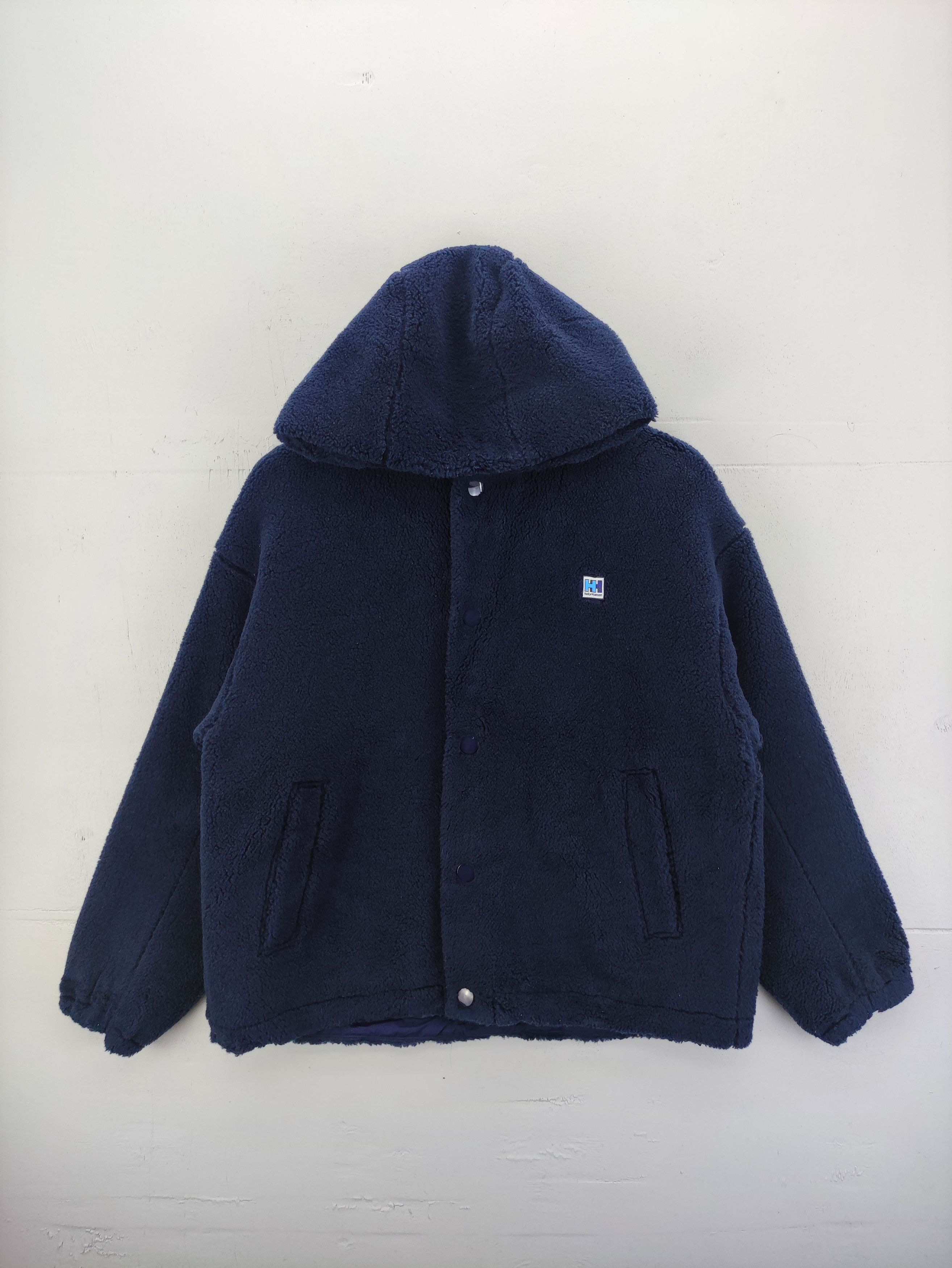Helly Hansen Vintage Helly Hansen Fleece Hoodie Zipper Jacket Size M / US 6-8 / IT 42-44 - 1 Thumbnail