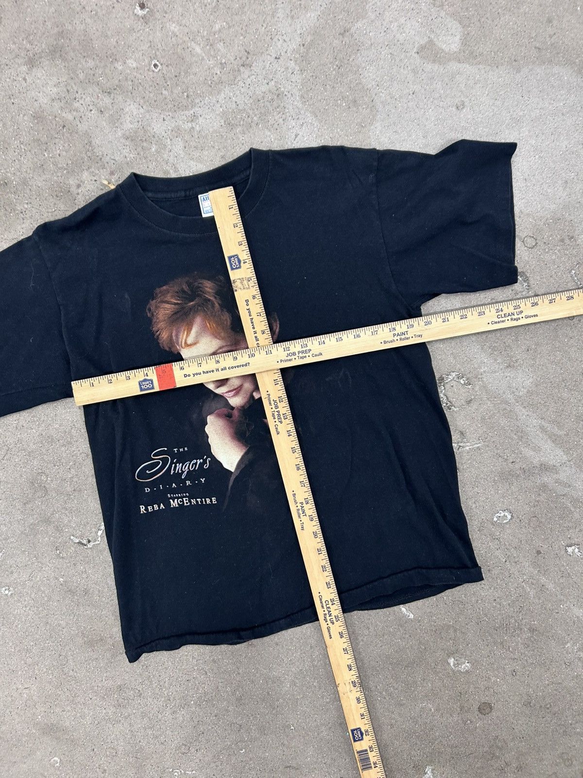 Band Tees Vintage Reba Mcentire Shirt XL Black 90s Singers Diary Size US L / EU 52-54 / 3 - 8 Thumbnail