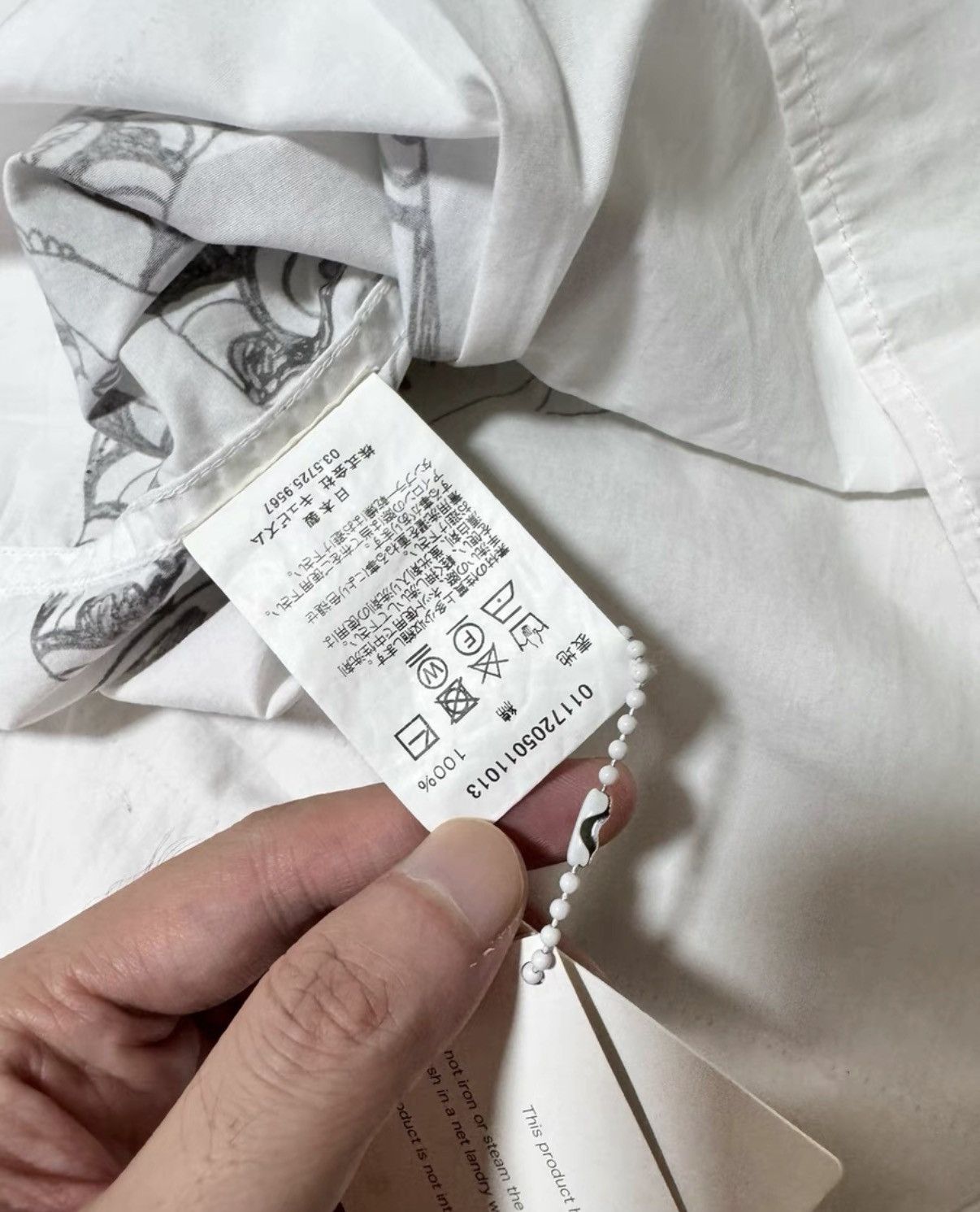 Visvim visvim 17AW Hand-Painted Koi Long-Sleeve Shirt Size US S / EU 44-46 / 1 - 6 Thumbnail