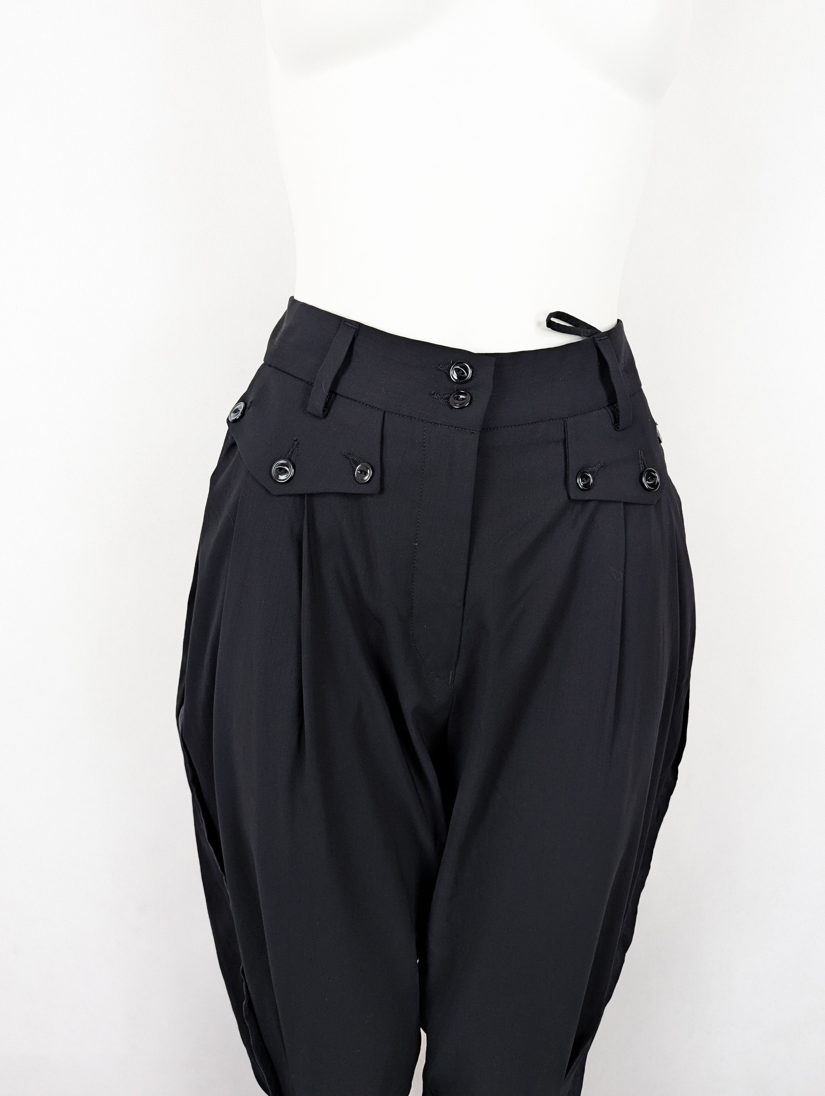 Marithe + Francois Girbaud Marithe Francois Girbaud black pants trousers Size 30" / US 8 / IT 44 - 5 Thumbnail