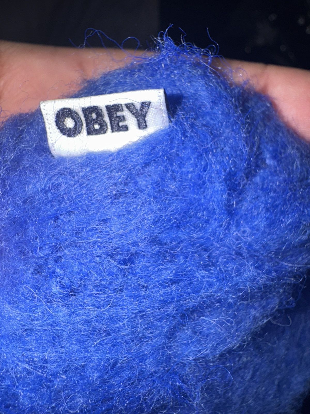 Obey Obey mohair cardigan. Size US XXL / EU 58 / 5 - 4 Thumbnail