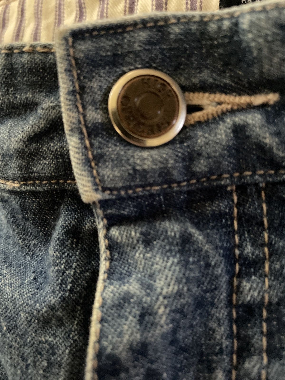 High Sierra × Vintage High Sierra Jorts Blue Jean Shorts 30 carpenter painter vtg Size US 30 / EU 46 - 10 Thumbnail