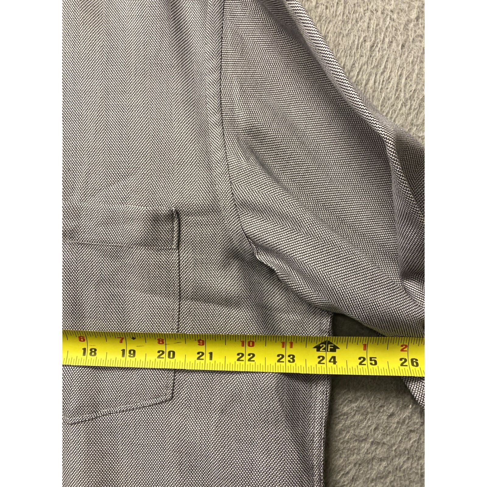 Ermenegildo Zegna Ermenegildo Zegna Shirt Gray Cotton Button Dress Shirt Large Mens 48 Chest 16 Neck Geometric Size US L / EU 52-54 / 3 - 6 Thumbnail