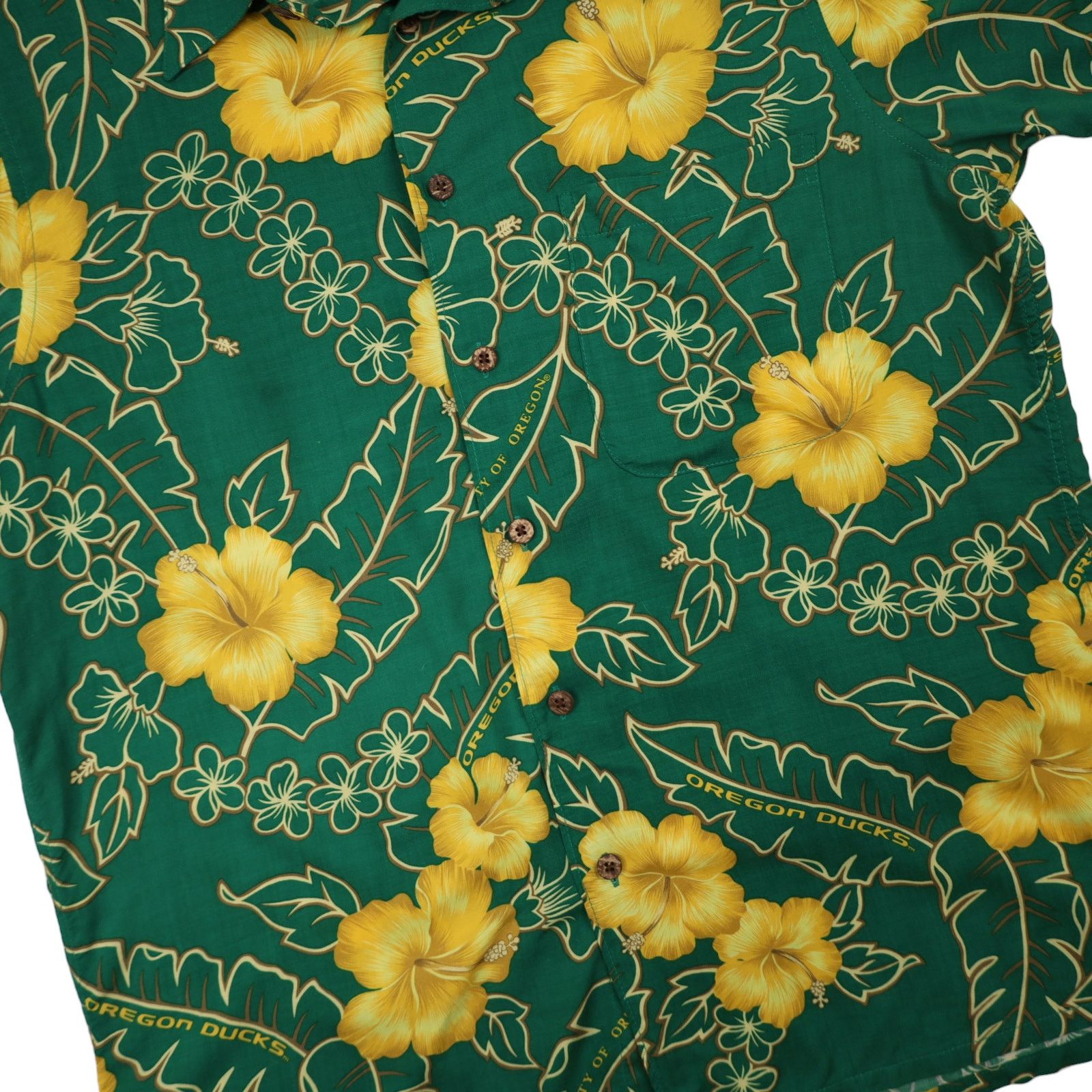 Reyn Spooner × Vintage Vintage Reyn Spooner University of Oregon Hawaiian Shirt Size US S / EU 44-46 / 1 - 3 Thumbnail