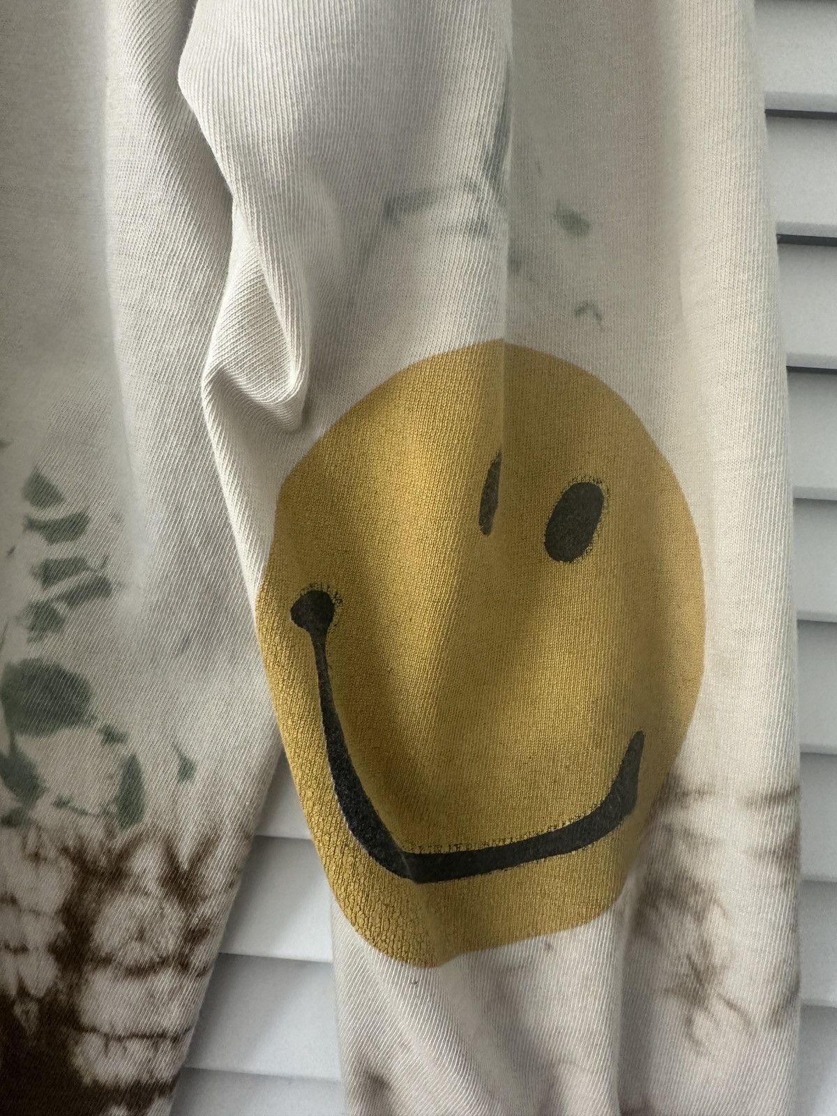 Kapital Kapital Jersey Smiley Patch Crew Long-sleeve, Ashbury Dye Size US M / EU 48-50 / 2 - 5 Thumbnail