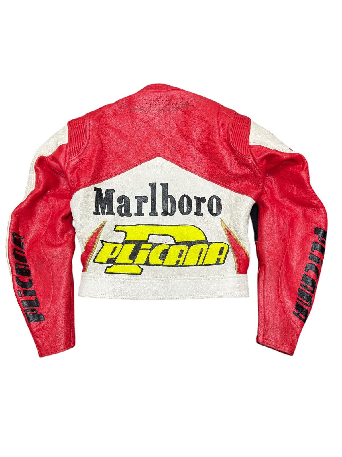 Alpinestars × Marlboro × Vintage Vintage Marlboro Leather Racing Suit Separated Size US 30 / EU 46 - 8 Thumbnail