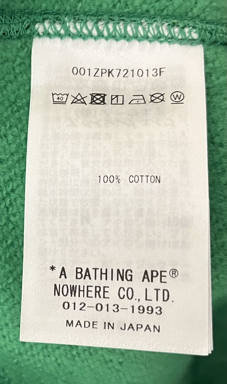 Bape Bape Shibuya only Green Camo Size US L / EU 52-54 / 3 - 14 Thumbnail