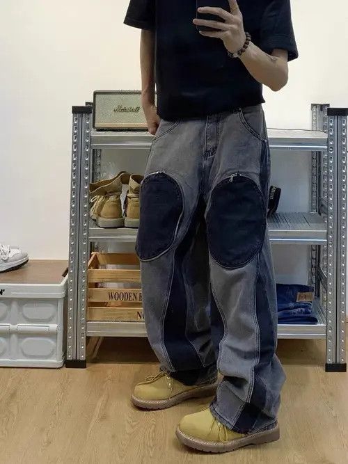 Japanese Brand Retro punk denim pants Size US 32 / EU 48 - 8 Thumbnail