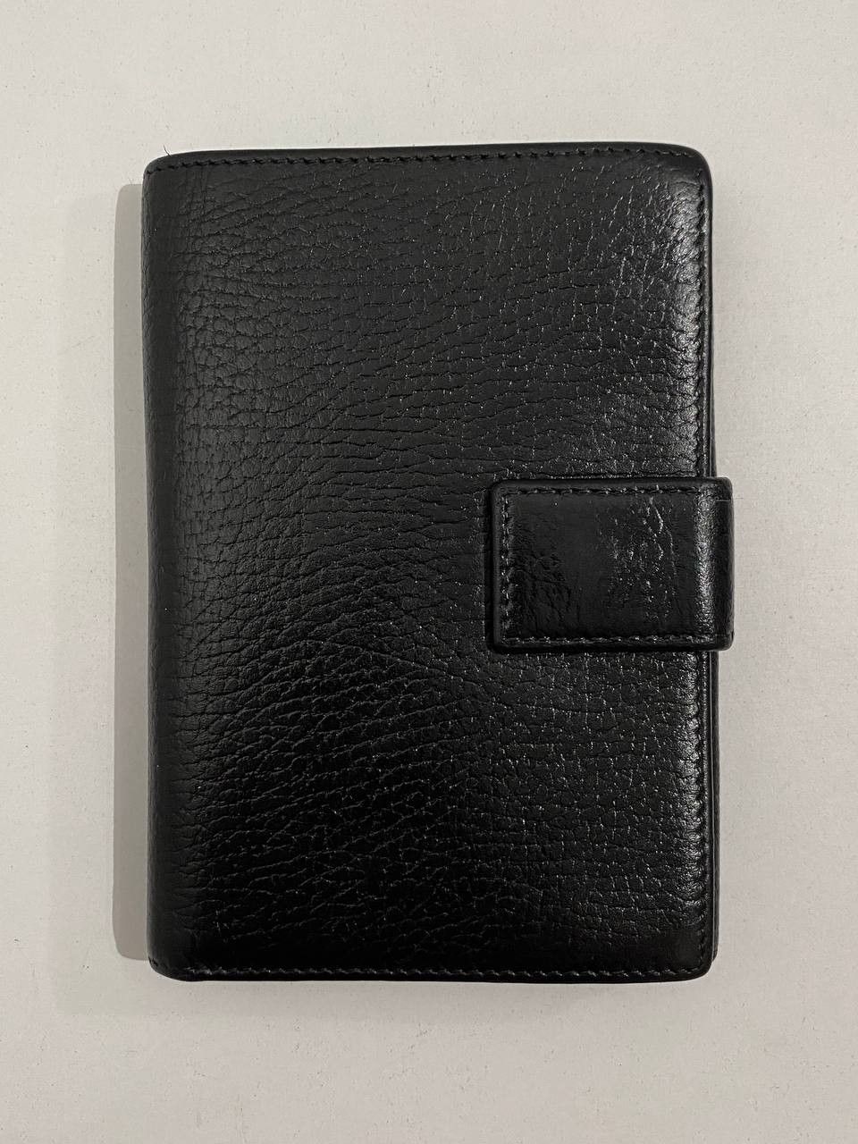 Gucci Gucci Logo Black Calfskin Leather Tri Fold Wallet Size ONE SIZE - 5 Thumbnail