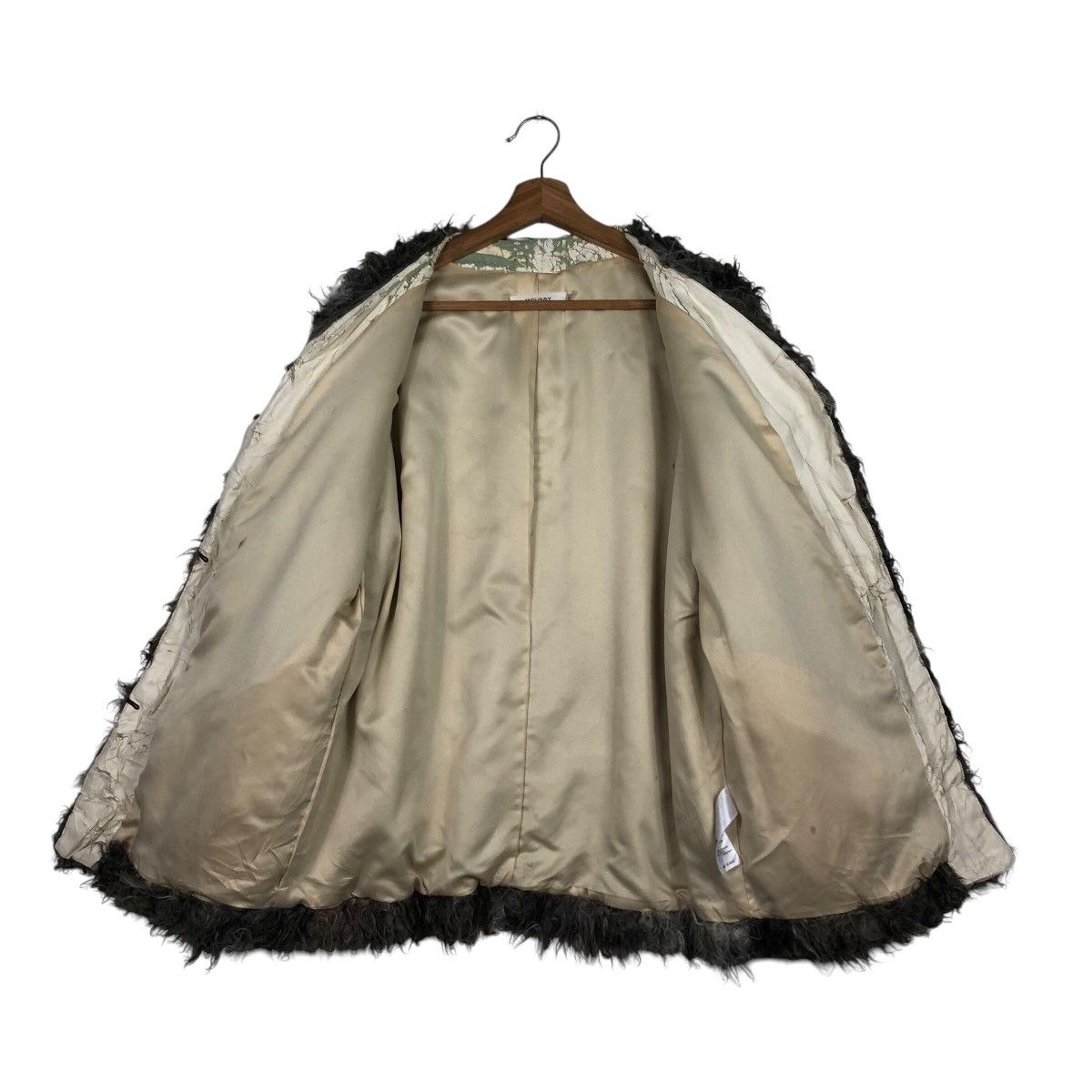 Japanese Brand 📌Vintage Bomber Jacket Design Moussy Fur Issey Miyake Size US M / EU 48-50 / 2 - 14 Thumbnail