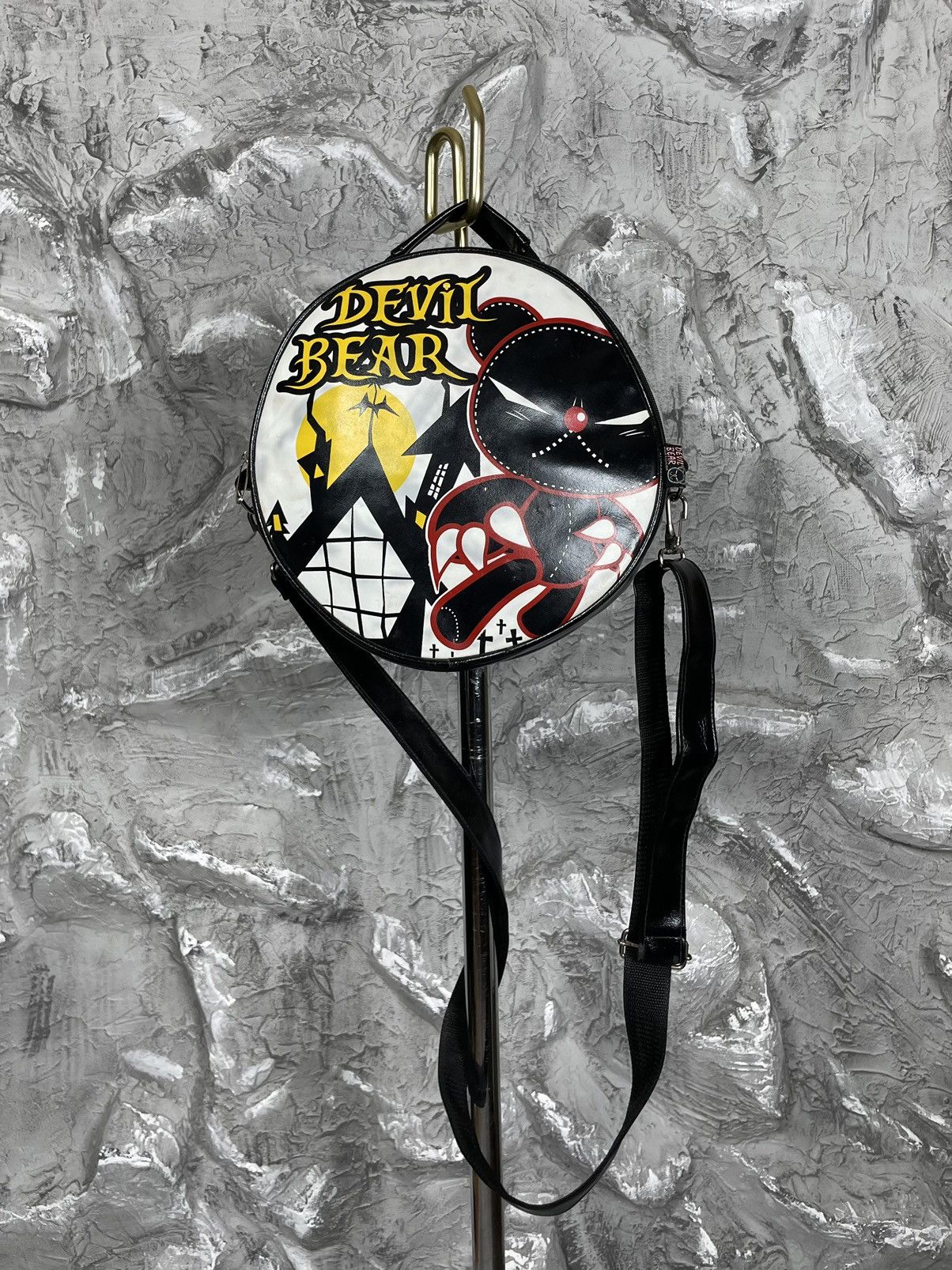 Hysteric Glamour × Japanese Brand Devil Bear Y2K Punk Shoulder Bag Hysteric Glamour Style Size ONE SIZE - 1 Thumbnail