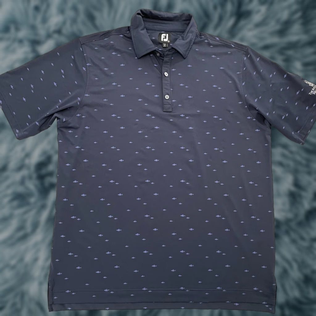 Footjoy FootJoy Shirt Adult XL Blue Polo Mens Blue Polo FootJoy XL Shirt Adult Polo Mens Blue FootJoy Size US XL / EU 56 / 4 - 1 Thumbnail