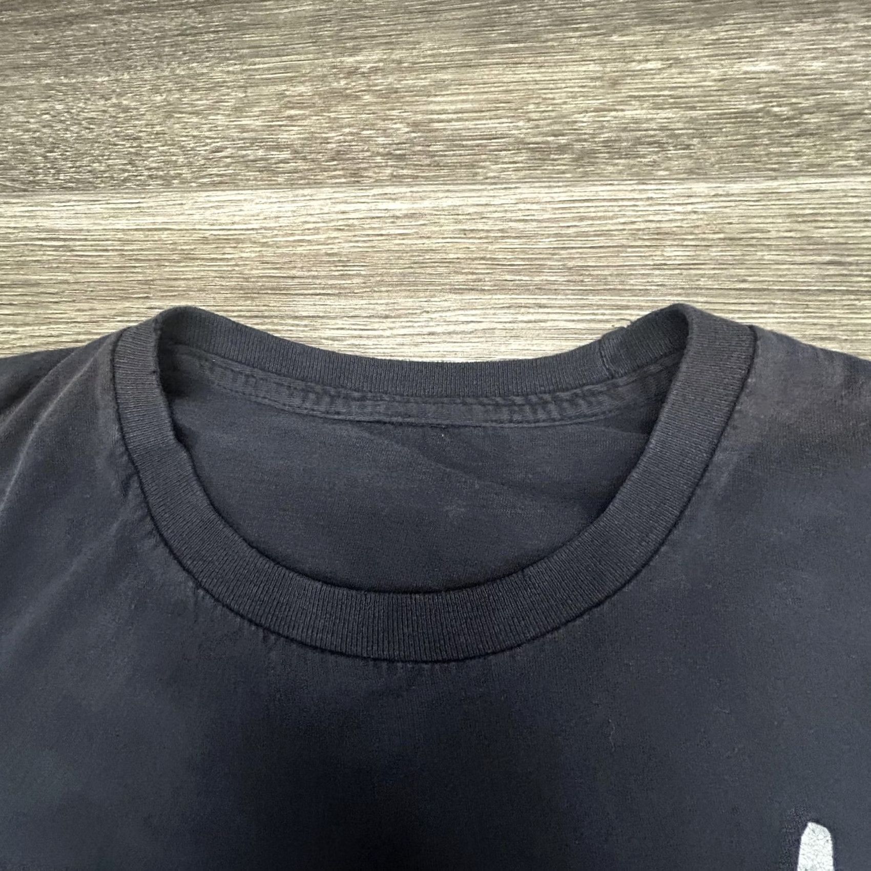 Vintage Stussy Studdy Shirt Mens L Black Graphic Print Tee Art Y2K Crew Neck Short Sleeve Lightweight Cotton Jersey 90s Abstract Front Logo Mens Size US L / EU 52-54 / 3 - 5 Thumbnail