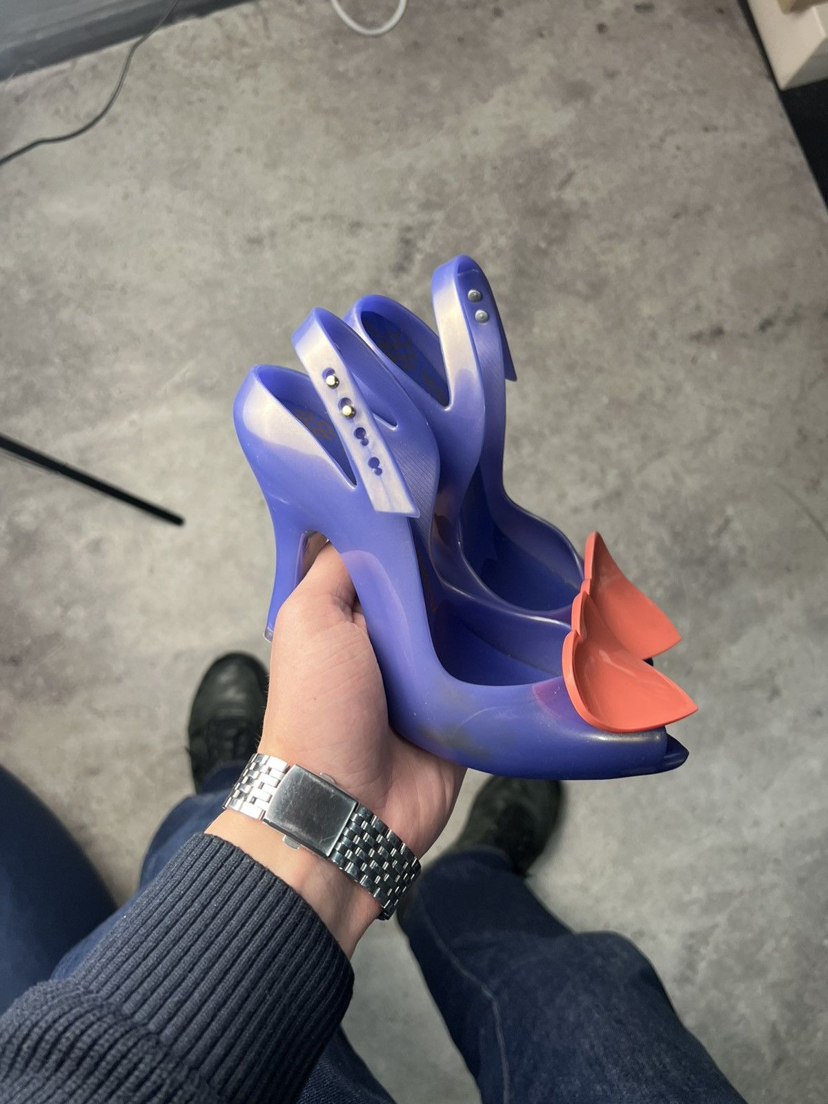 Melissa × Vivienne Westwood Vivienne Westwood × Melissa Anglomania Heels Size US 6 / IT 36 - 3 Thumbnail