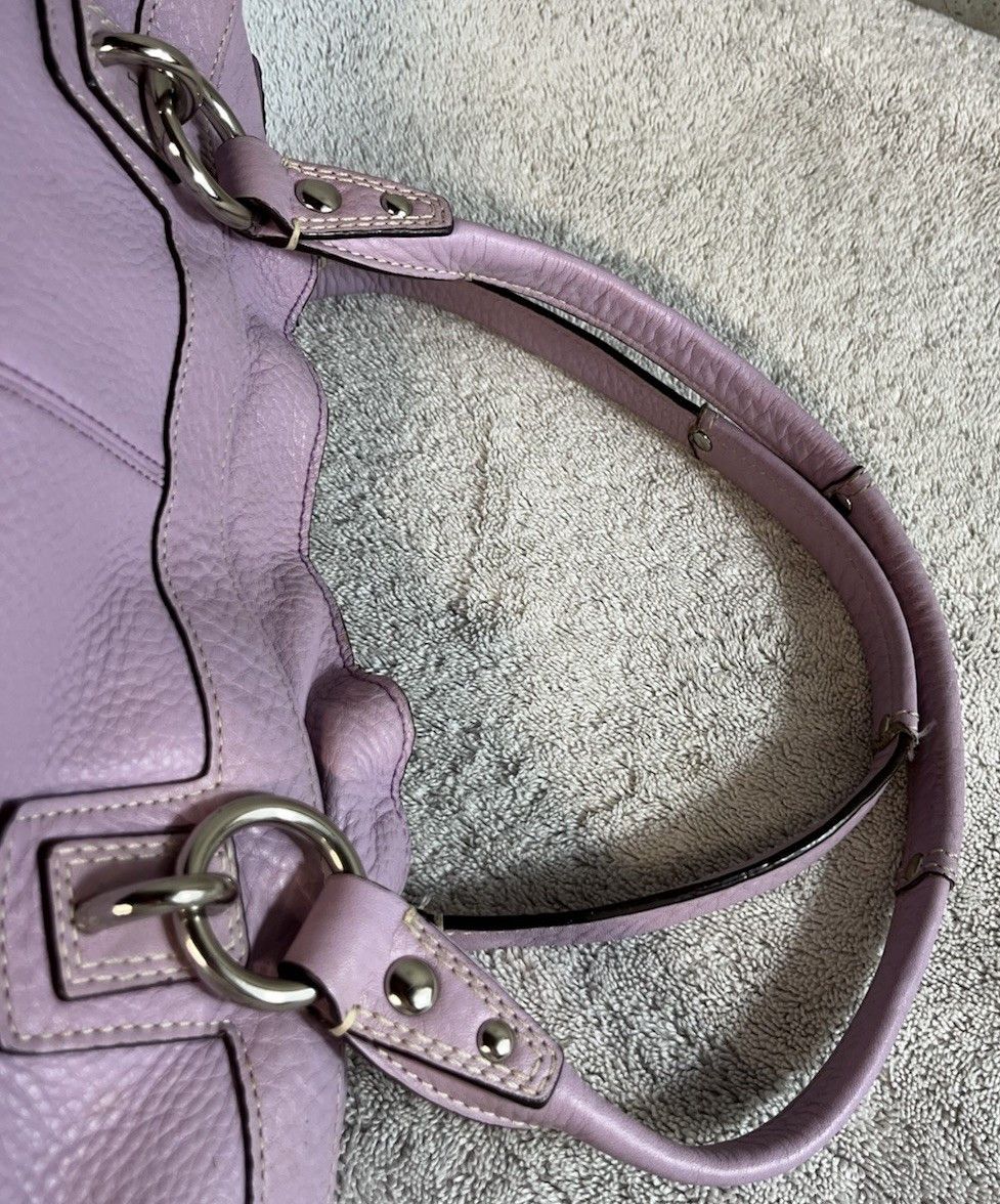 Coach Vintage Coach Penelope Crossbody Lilac Purple Leather Bag Size ONE SIZE - 9 Thumbnail