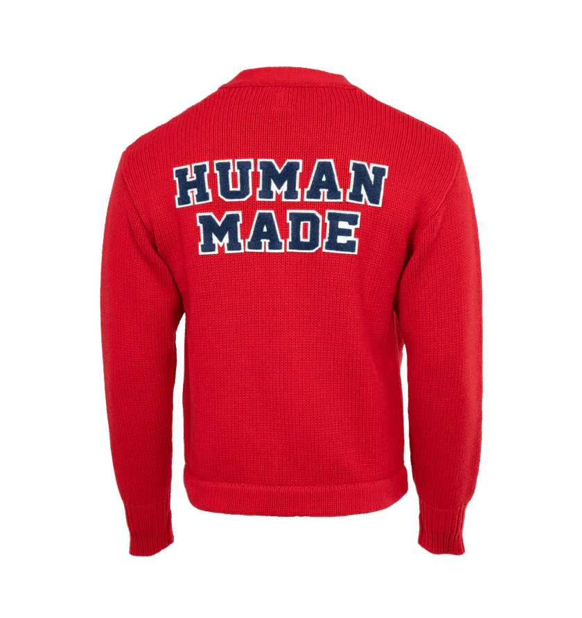 Human Made o1h1sh10624 Sweater in Red Size US XL / EU 56 / 4 - 4 Thumbnail