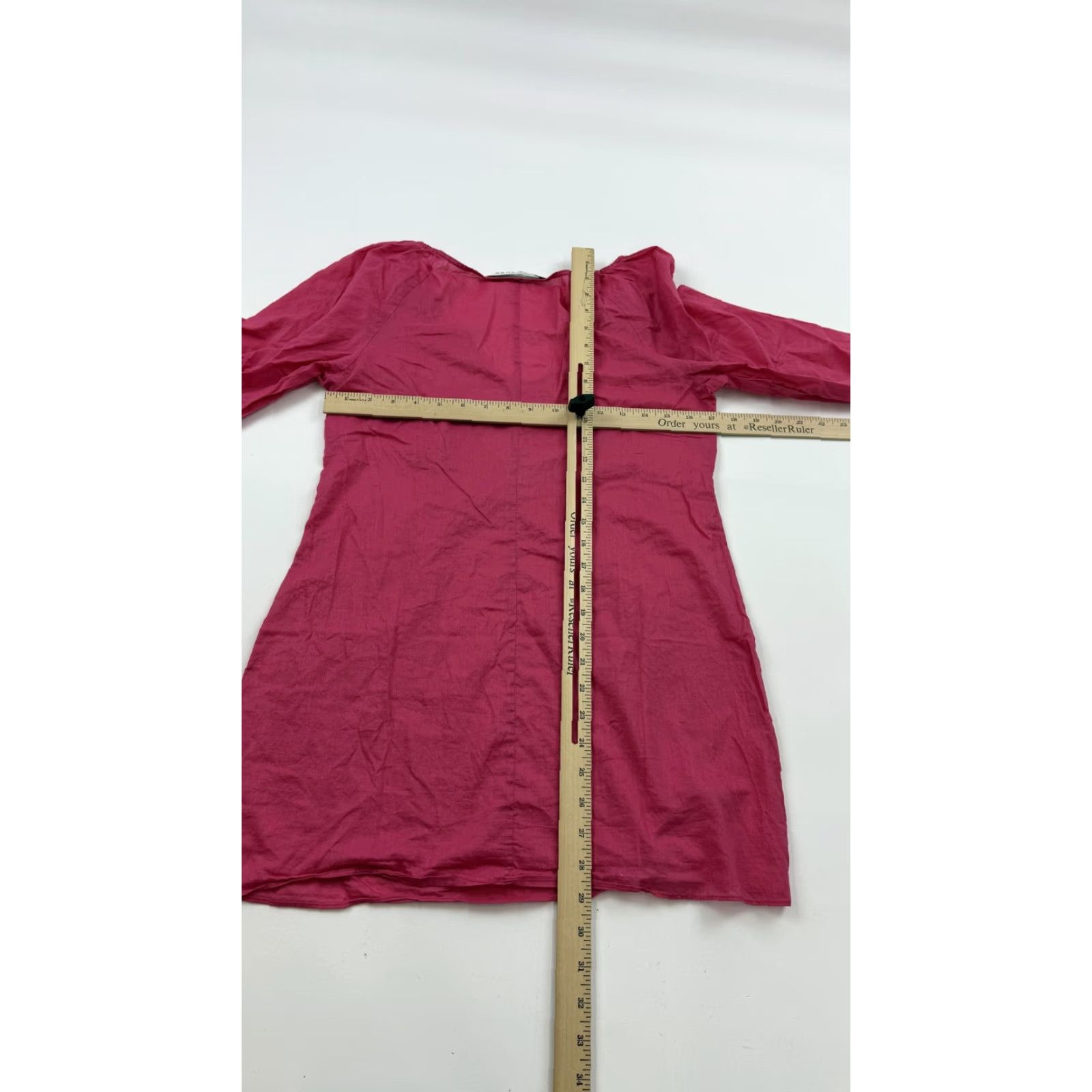 Trina Turk Trina Turk Tunic Top Blouse Womens Small Pink Embroidered Boho 3/4 Sleeve Chic Shirt Size S / US 4 / IT 40 - 7 Thumbnail