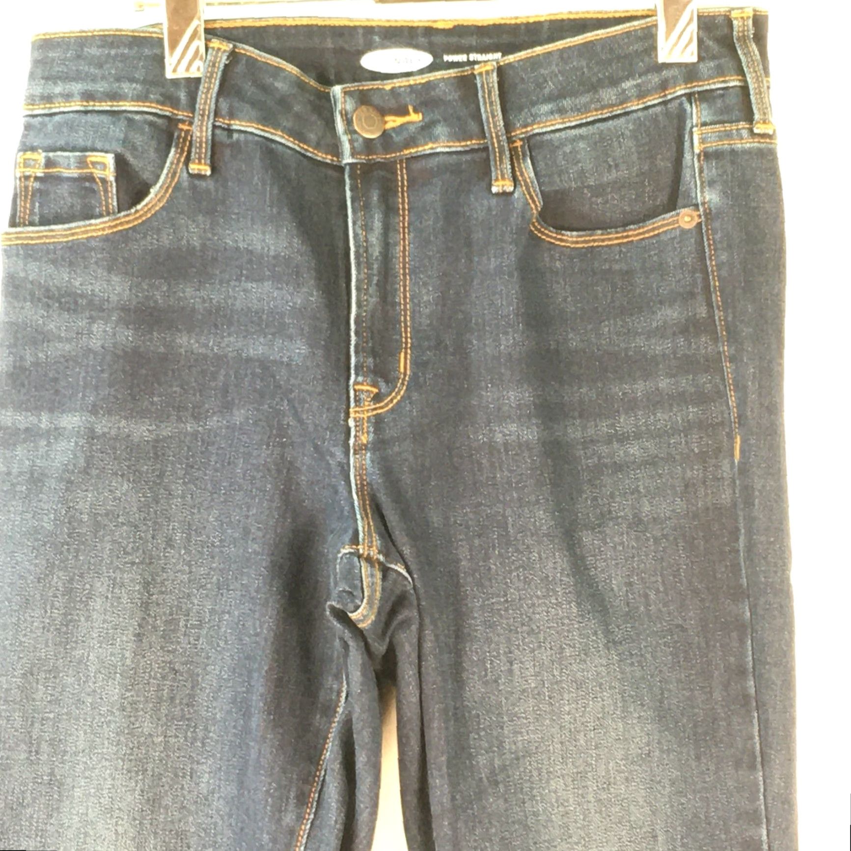 Vintage Women's Indigo Blue Maternity Jeans M 28X27 Size 28" / US 6 / IT 42 - 2 Thumbnail