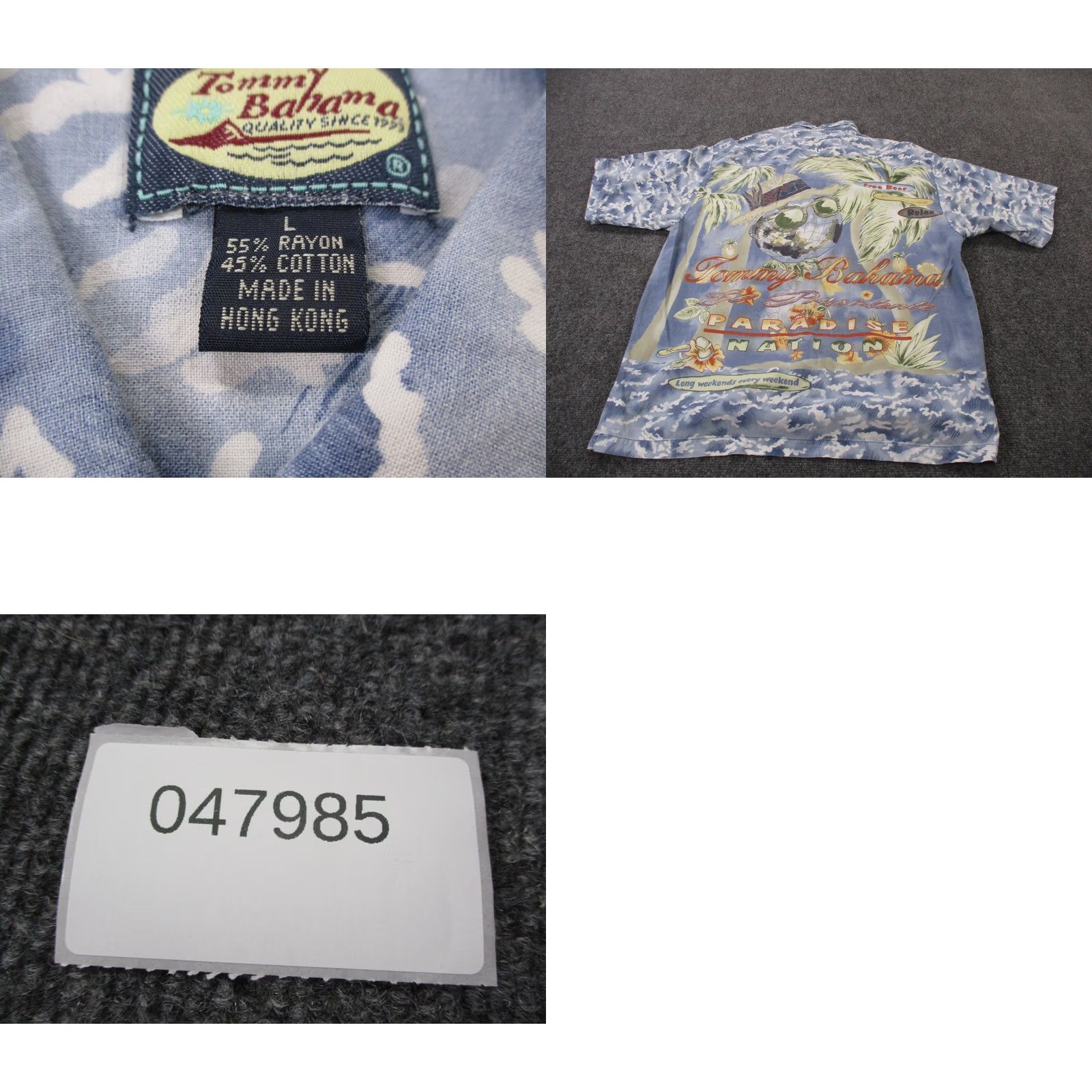 Tommy Bahama VINTAGE Tommy Bahama Shirt L Mens Floral Hawaiian Paradise Nation Beach 90s Size US L / EU 52-54 / 3 - 8 Thumbnail