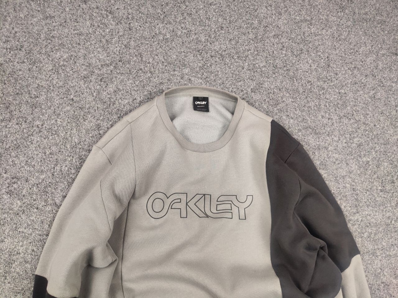 Oakley Oakley Logo combined Crew Check Sweatshirt Vintage Style Size US M / EU 48-50 / 2 - 1 Thumbnail