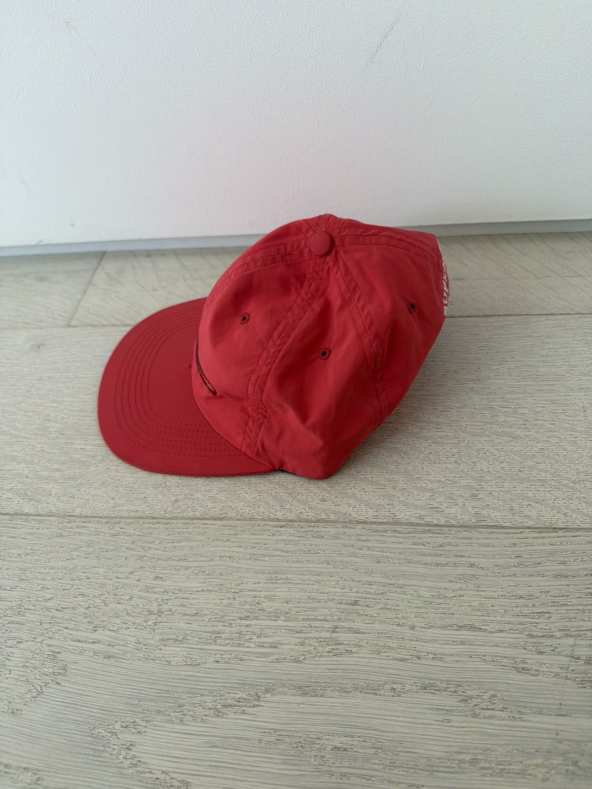 Supreme Red Supreme Sports Hat Size ONE SIZE - 2 Thumbnail