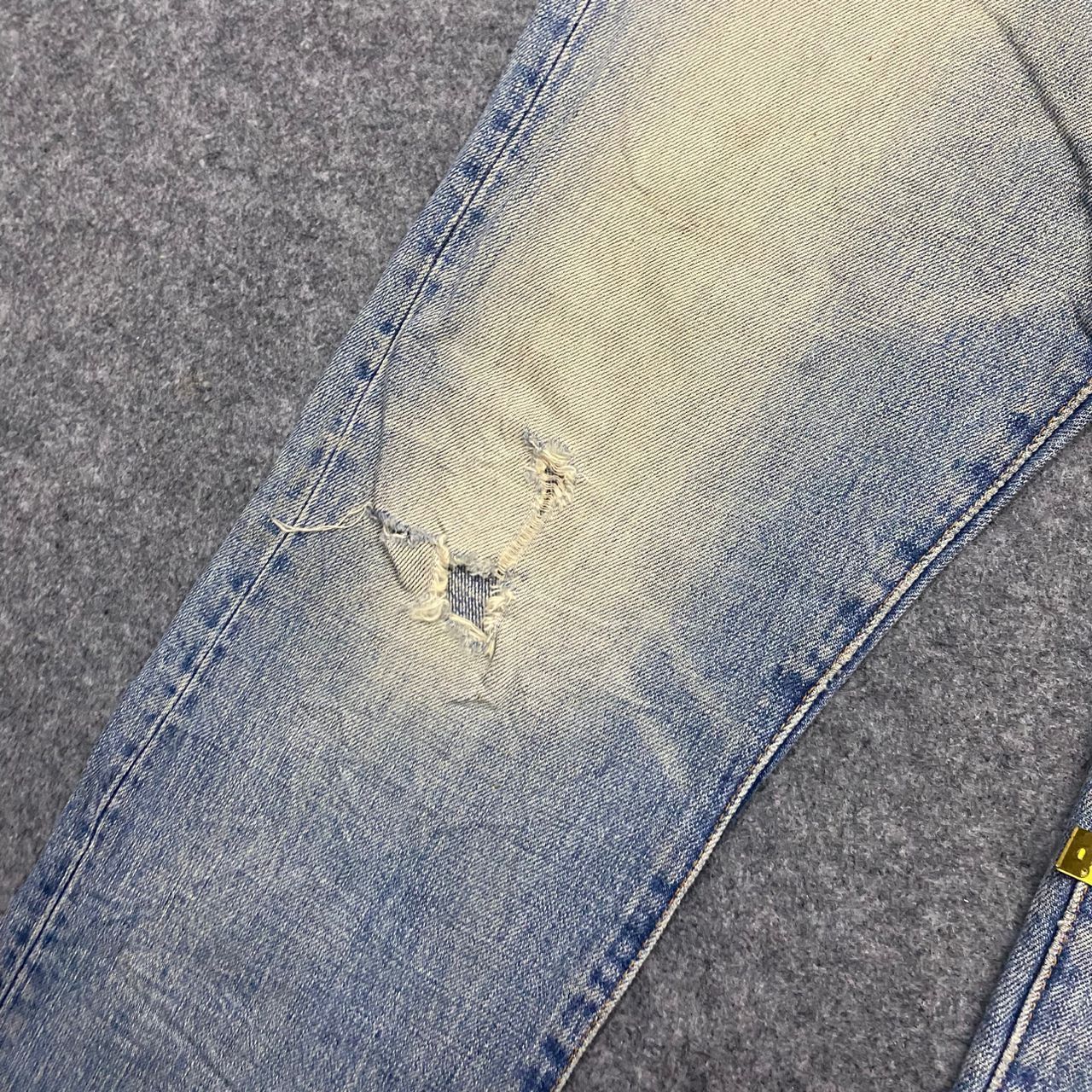 If Six Was Nine 💥Best Offer💥Vintage Rna Inc Distressed Denim Size US 34 / EU 50 - 9 Thumbnail