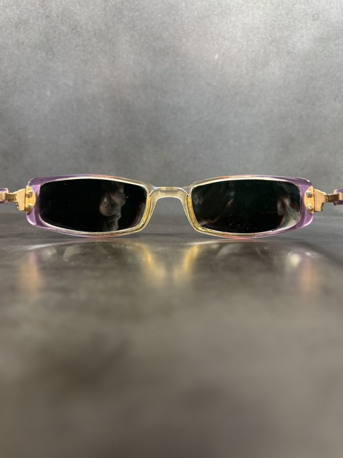 Versace Y2K Vintage Versace Sunglasses Petite Bayonetta 2000s Medusa Size ONE SIZE - 14 Thumbnail