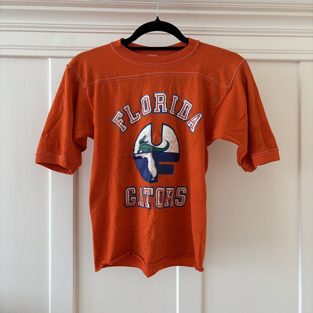 Soffe × Vintage 70s-80s UF Florida Gators T-Shirt Cotton Blend XS Size XS / US 0-2 / IT 36-38 - 1 Thumbnail