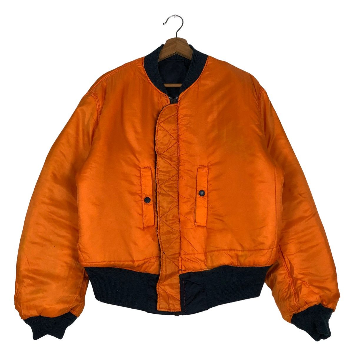 Avirex 🔥RIOT RIOT REVERSIBLE BOMBER JACKET AVIREX LTD USA Size US M / EU 48-50 / 2 - 15 Thumbnail