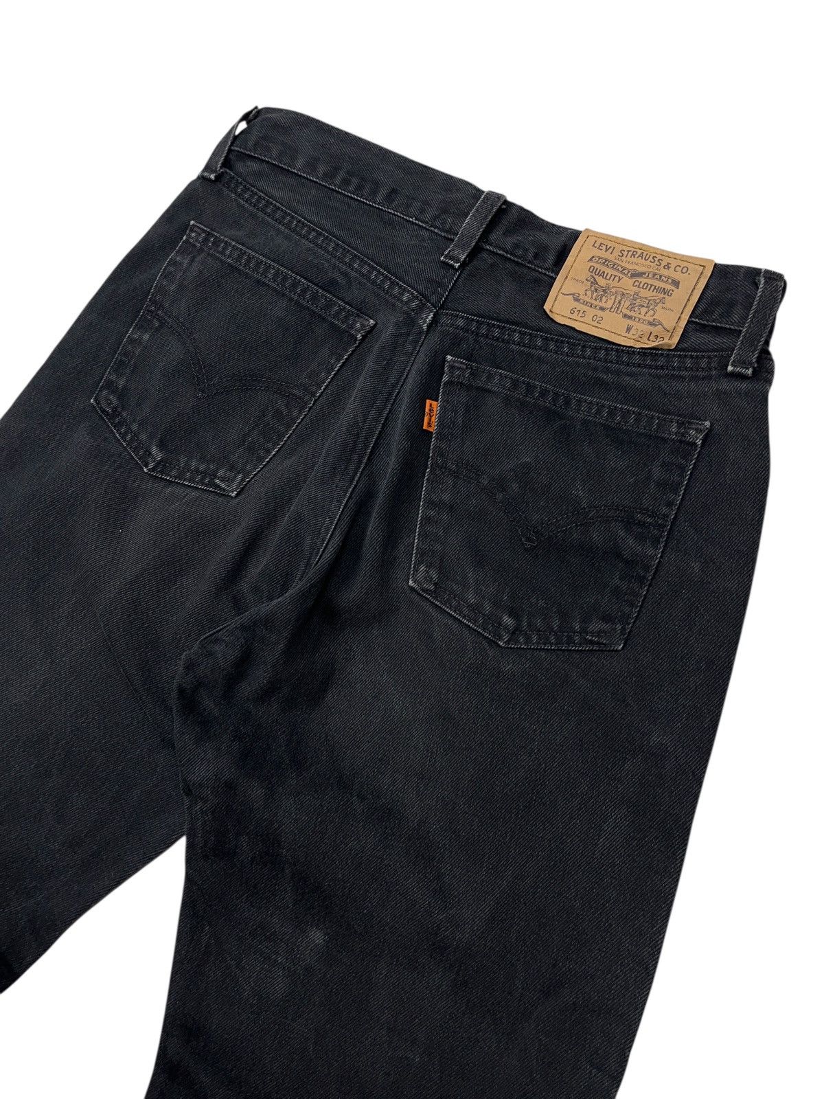 Levi's Vintage 90s Levi’s 615 02 Orange Tab Washed Jeans Denim Size US 32 / EU 48 - 13 Thumbnail