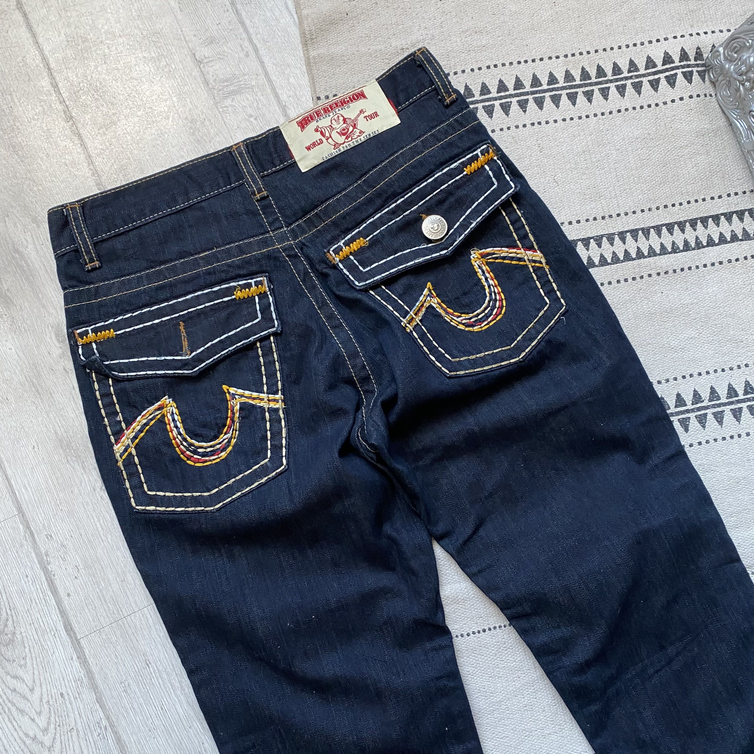 True Religion 👖 Vintage 2000s True Religion slim jeans Y2K Size US 31 - 2 Thumbnail