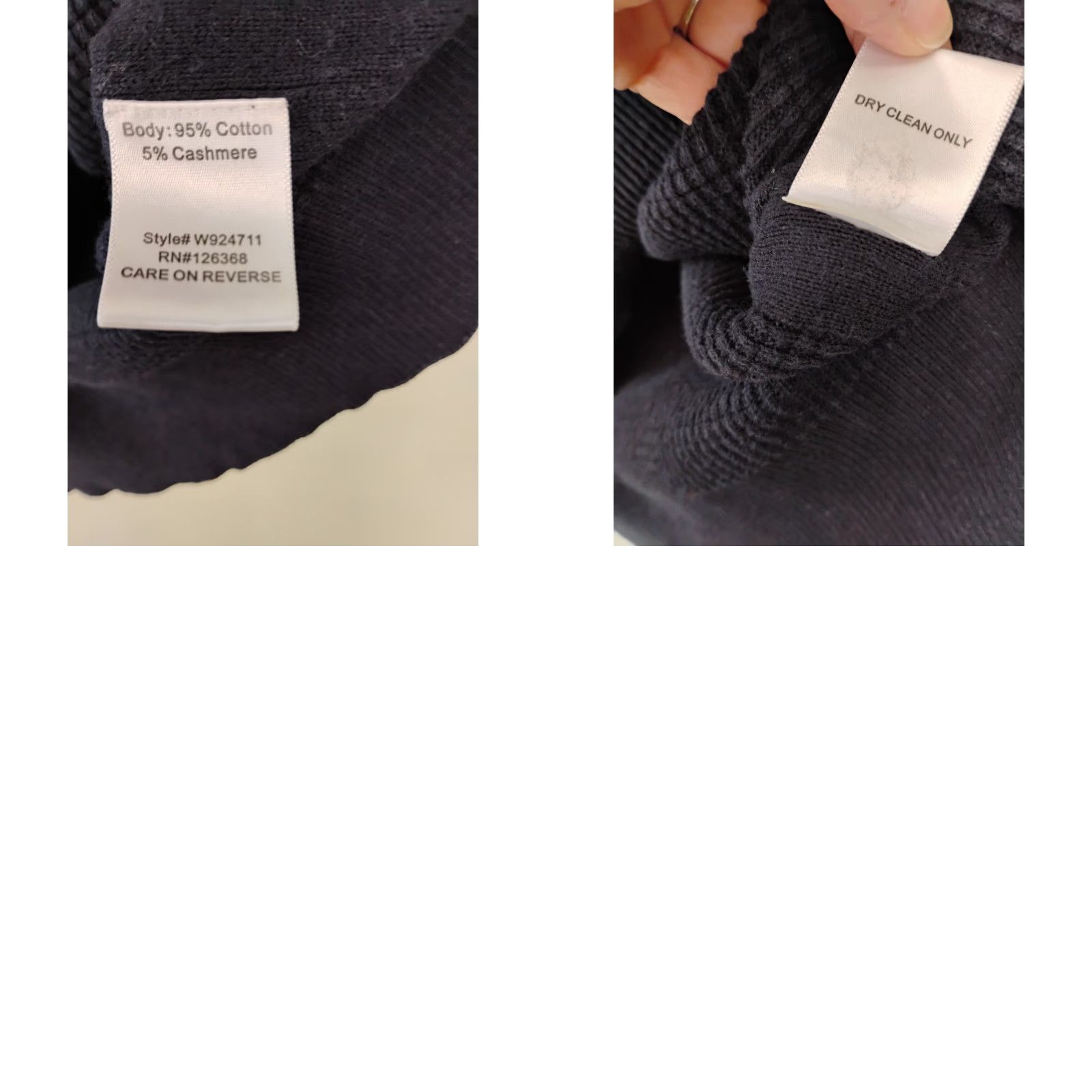 Vintage Wilt Cashmere & Cotton blend Knit Shirt Medium Blue 3/4 Sleeve Pullover Women Regular Round Neck Bracelet? (Note: "Bracelet" not applicable) Size M / US 6-8 / IT 42-44 - 8 Thumbnail