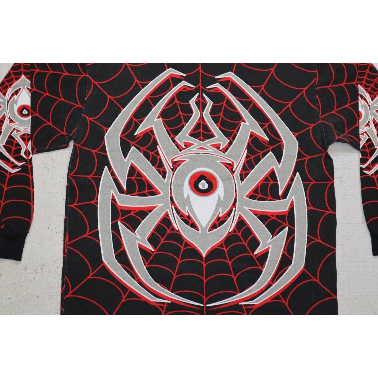 Vintage Vintage SixSixOne 90s Spider web AOP Dirt Bike Motocross Size US L / EU 52-54 / 3 - 7 Thumbnail