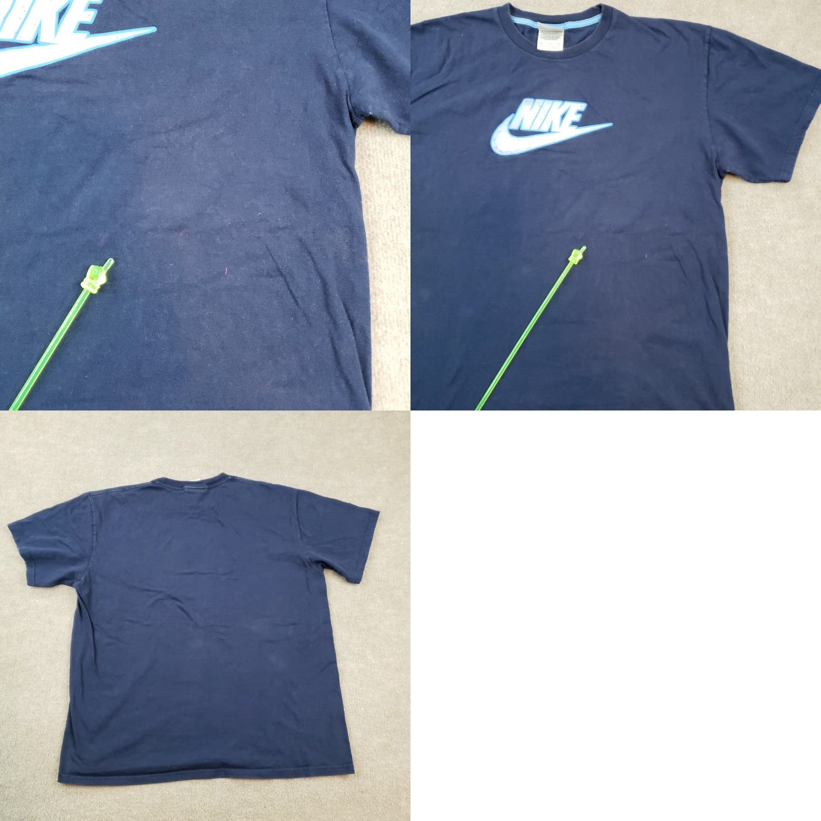 Nike Nike Mens Blue Short Sleeve Crew Neck T-Shirt Extra Large Cotton Size US XL / EU 56 / 4 - 8 Thumbnail