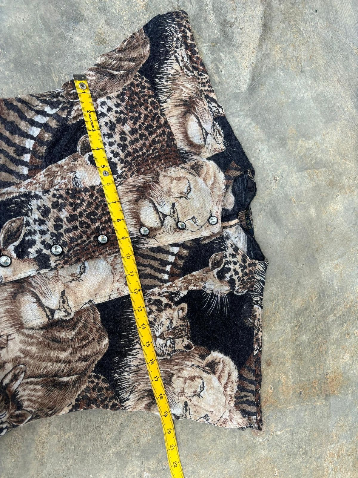 20471120 × Beauty Beast × Japanese Brand Vintage Japanese GK Animal Shirt Size M / US 6-8 / IT 42-44 - 8 Thumbnail