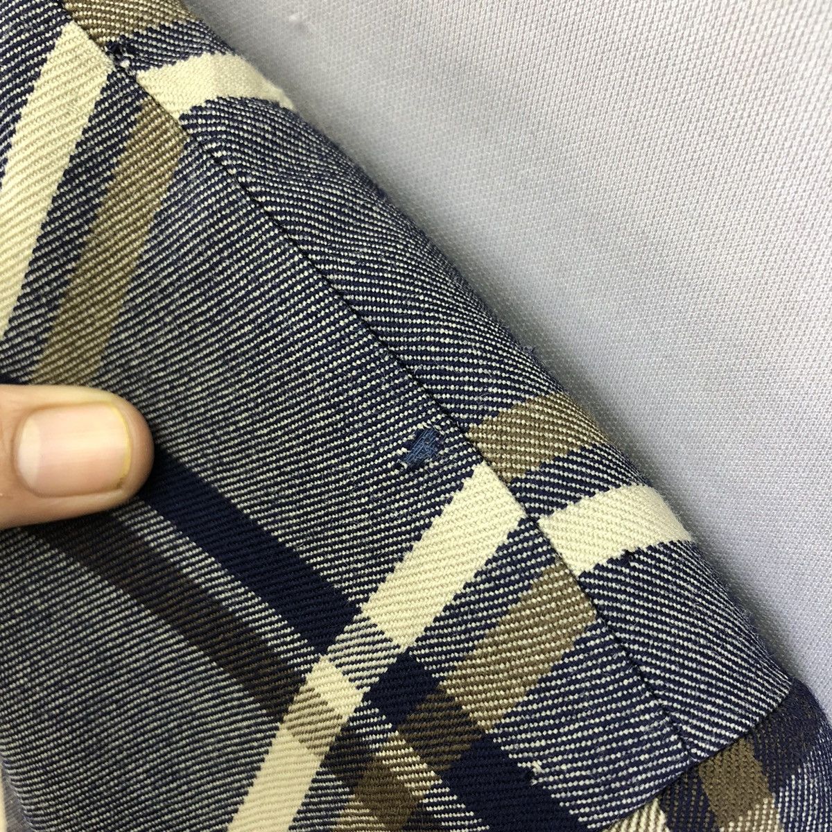 Aquascutum Vintage Aquascutum No Collar Jacket Size S / US 4 / IT 40 - 9 Thumbnail